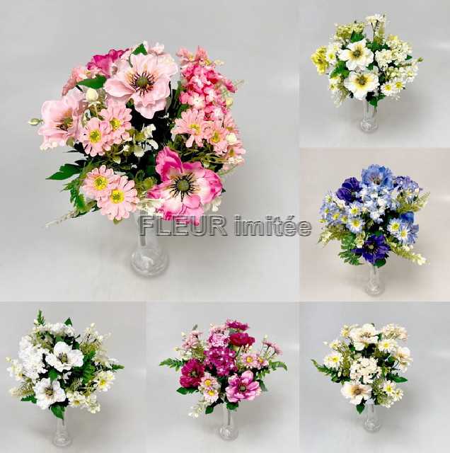 Kytice anemone  mix 40cm 12/96